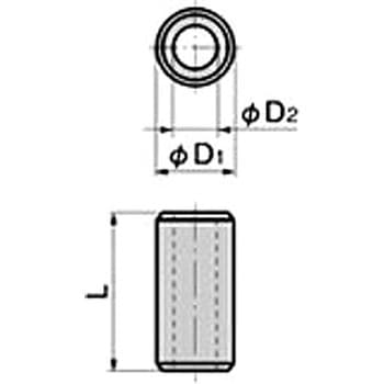 カラー(L20×Φ12×Φ5用穴) TAKIGEN(タキゲン)