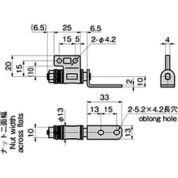 B-158-1 調整式トルクヒンジ 1個 タキゲン(TAKIGEN) 【通販サイト