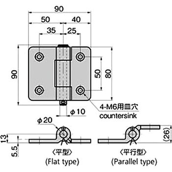 蝶番 TAKIGEN(タキゲン)