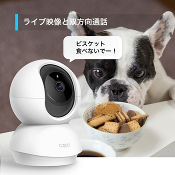 パンチルト ネットワークWi-Fiカメラ TP-LINK
