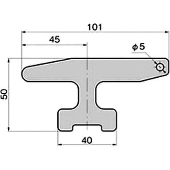 B-1129-H ステンレス ボルトキャップ用ハンドル 1個 TAKIGEN