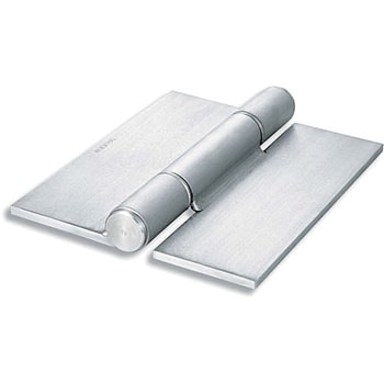 超重量扉用厚口平型蝶番(L400×W280×t12) TAKIGEN(タキゲン)