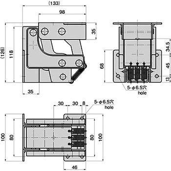 B-1865-1 �X�e�����X �X���C�h�q���W TAKIGEN(�^�L�Q��) 62806975