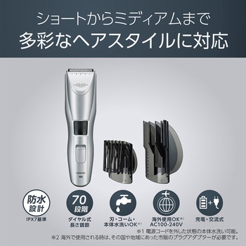ヘアカッター シルバー - コイズミ