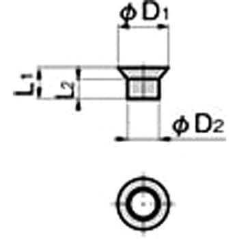 ファスナー用ハトメ TAKIGEN(タキゲン)