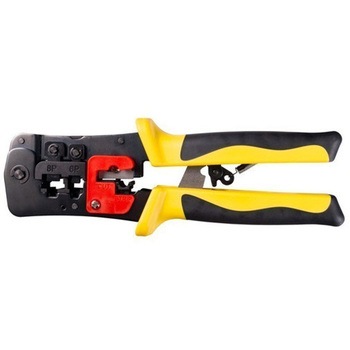 ラチェット付LANコネクターかしめ工具 8P8C/6P4C BUFFALO(バッファロー)