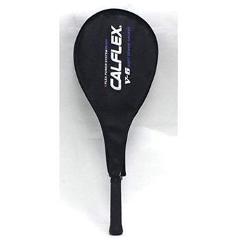 V6 軟式テニスラケット 一般用 CALFLEX(カルフレックス) ホワイト×ブルー色 - 【通販モノタロウ】