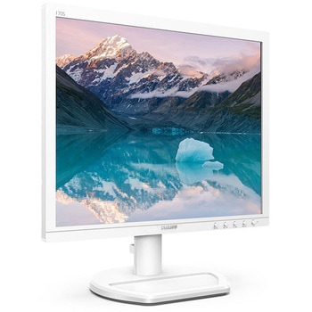 液晶ディスプレイ 17型/1280×1024/DVI、D-Sub/ホワイト/スピーカー：あり/5年間フル保証 Philips