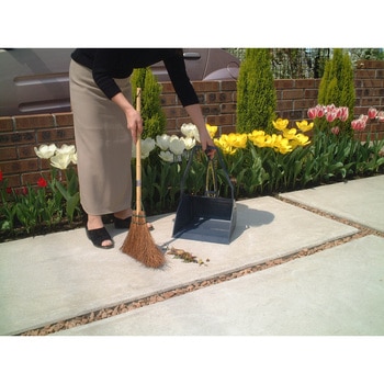 ダンプちりとり グレー 八ツ矢工業