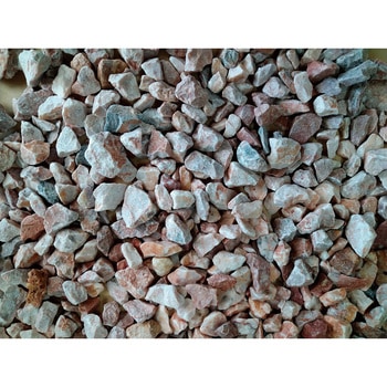 化粧砂利 大理石破石 マーブロック ピンク 15kg タカショー