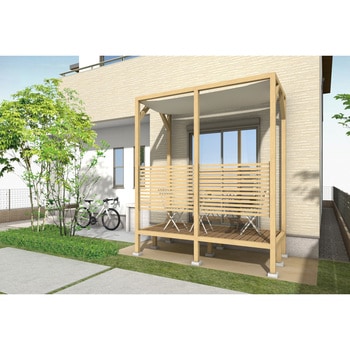 庭テラス タカショー