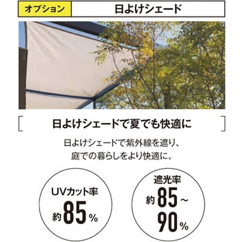 庭テラスシェード タカショー