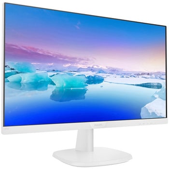 273V7QJAW/11 液晶ディスプレイ 27型/1920×1080/DisplayPort、HDMI、D-Sub/ホワイト/スピーカー：あり/5年間フル保証  1台 Philips 【通販モノタロウ】