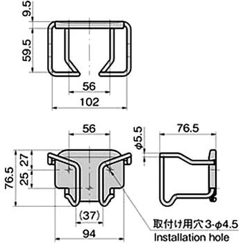 ステンレス CCIDホルダー TAKIGEN(タキゲン)