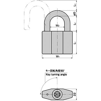 ステンレス 大型南京錠