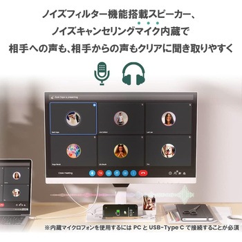 液晶ディスプレイ 27型/2560×1440/HDMI、DisplayPort、USB Type-C(65W給電)/ホワイト/スピーカー：あり BenQ(ベンキュー)