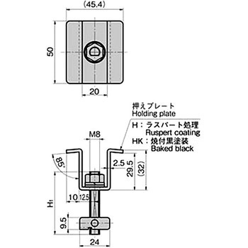 ステンレス DカットITファスナー TAKIGEN(タキゲン)