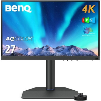 液晶ディスプレイ 27型/3840×2160/HDMI、DisplayPort、USB Type-C/ダークグレー/スピーカー：なし BenQ(ベンキュー)