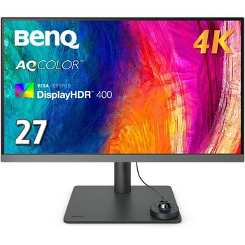 液晶ディスプレイ 27型/3840×2160/HDMI、DisplayPort、USB-C(90W給電)/ブラック/スピーカー：あり BenQ(ベンキュー)