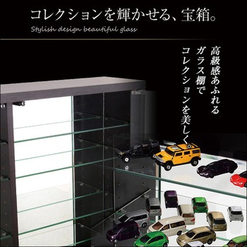 コレクションラック【-Luke-ルーク】専用ミラー2枚セット(ハイタイプ用/深型・浅型共通) ホームテイスト