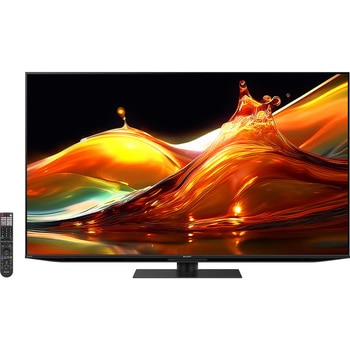 4Kチューナー内蔵+GoogleTV+55V型地上・BS・110度CSデジタルハイビジョン量子ドットminiLEDテレビ 外付HDD対応 シャープ