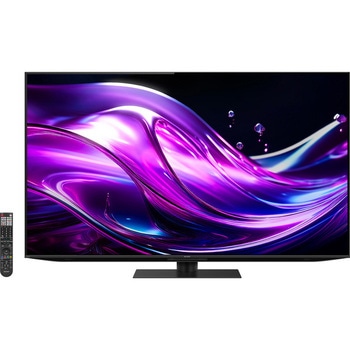 4Kチューナー内蔵+GoogleTV+55V型地上・BS・110度CSデジタルハイビジョン量子ドット有機ELテレビ 外付HDD対応 シャープ
