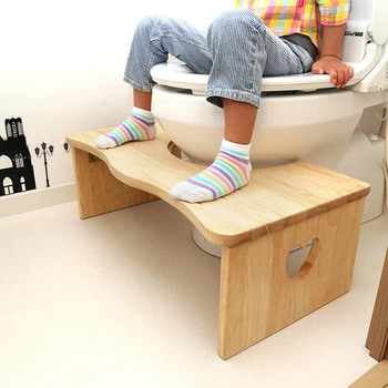 CSL-365--NA 人気のトイレ子ども踏み台(36.5cm、木製)ハート柄で女の子