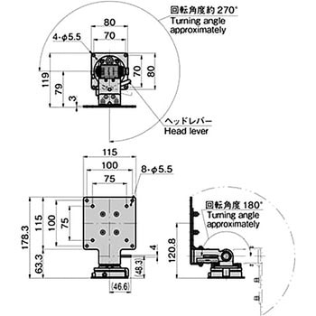 車両用モニターアーム TAKIGEN(タキゲン)
