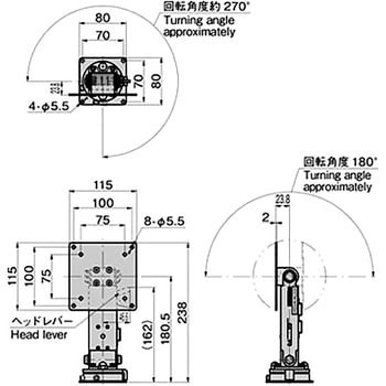 車両用モニターアーム TAKIGEN(タキゲン)