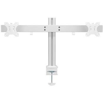 快適ワークのモニターアーム 13-32インチ対応 シルバー スタープラチナ
