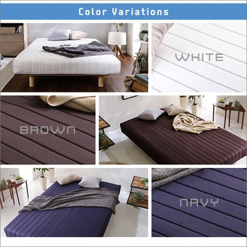 新発想で搬入も組立カンタン!やわらかな寝心地 脚付きロールマットレス(ポケットコイルスプリング)【Unite  Doux   ユニテ・ドゥ 】セミダブルサイズ ホームテイスト