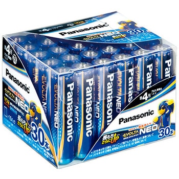 乾電池エボルタネオ 単4形 30本パック Panasonic(パナソニック)