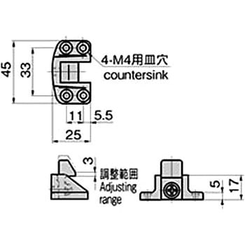 ステンレス 密閉用ハンドル用受座 TAKIGEN(タキゲン)