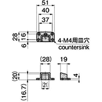 ステンレス ギアハンドル受け TAKIGEN(タキゲン)