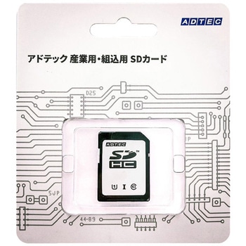 産業用 SDHCカード 4GB Class10 UHS-I U1 aMLC ブリスターパッケージ アドテック