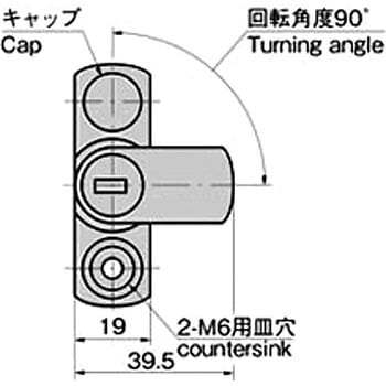 ショーケースロック タキゲン(TAKIGEN) ロック、鍵、キー 【通販