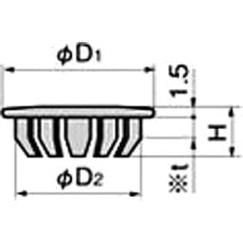 ファスナーキャップ(Φ8用) TAKIGEN(タキゲン)