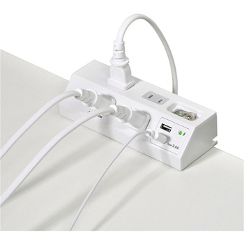 集中スイッチ付デスクUSBタップ ELPA