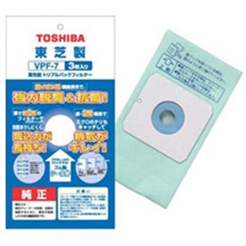 掃除機用高性能トリプルパックフィルター 東芝