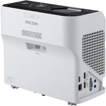 514356 超短焦点プロジェクター RICOH PJ WX4153 1台 リコー(RICOH) 【通販モノタロウ】