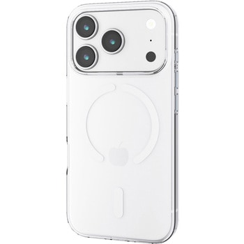 iPhone17 Pro ケース ソフト 衝撃吸収 薄型 MAGKEEP 磁力吸着ワイヤレス充電対応 高透明 - エレコム