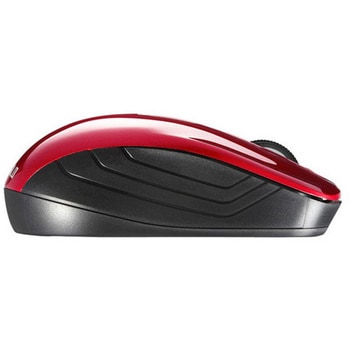 無線 BlueLED 3ボタン スタンダードマウス レッド BUFFALO(バッファロー)
