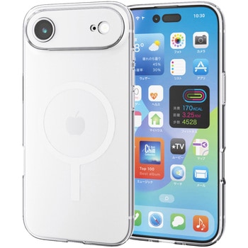 iPhone Air ケース ソフト 衝撃吸収 MAGKEEP 磁力吸着ワイヤレス充電対応 極限保護 エレコム