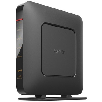 無線LAN親機 11ax/ac/n/a/g/b 1201+573Mbps ブラック BUFFALO(バッファロー)