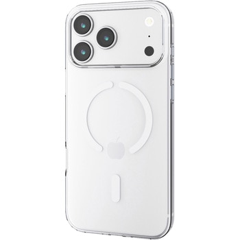 iPhone17 Pro Max ケース ソフト 衝撃吸収 薄型 MAGKEEP 磁力吸着ワイヤレス充電対応 高透明 エレコム