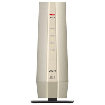 無線LAN親機 11ax/ac/n/a/g/b 4803+1147Mbps シャンパンゴールド BUFFALO(バッファロー)