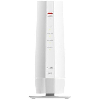 無線LAN親機 11ax/ac/n/a/g/b 4803+573Mbps BUFFALO(バッファロー)