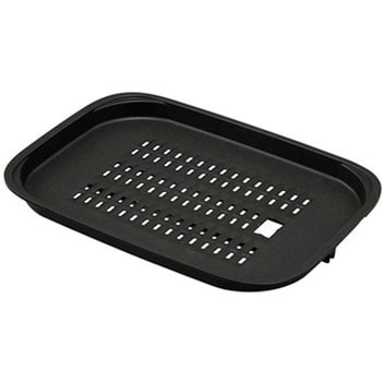 IHA-A30-B 網焼き風ホットプレート 3枚プレート ブラック 1台