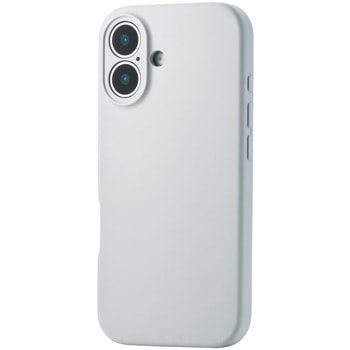 iPhone17 ケース ハイブリッドシリコン MAGKEEP 磁力吸着ワイヤレス充電対応 アンチダストコート エレコム