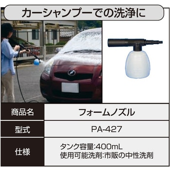 充電式洗浄機SJC用 SJCフォームノズル 工進